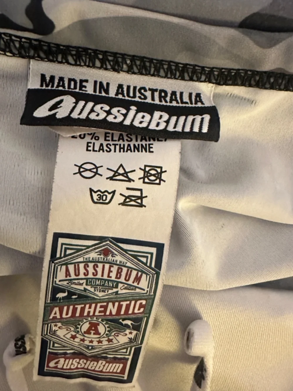 aussieBum camo swimsuit
